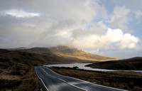 Out of Portree the A855 takes you toThe Old Man of Storr on the Isle of Skye